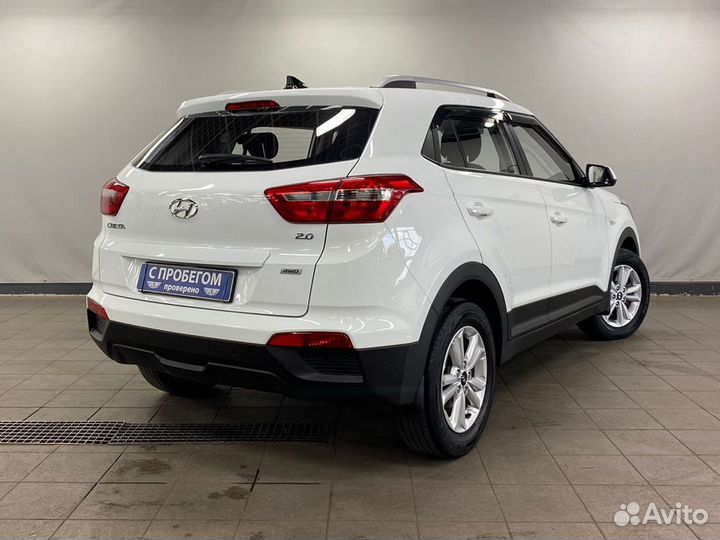 Hyundai Creta 2.0 AT, 2018, 105 000 км