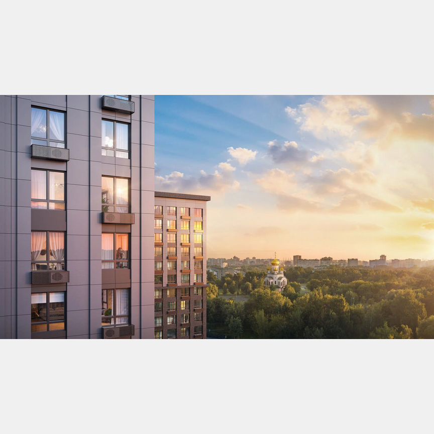 1-к. квартира, 37,8 м², 11/25 эт.