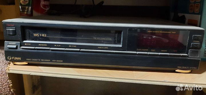 Видеомагнитофон Funai (vcr-6600us)
