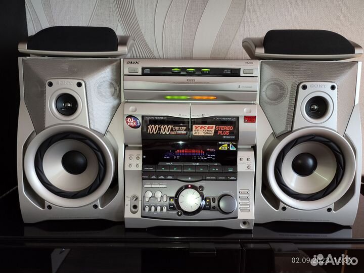 Музыкальный центр sony rx99
