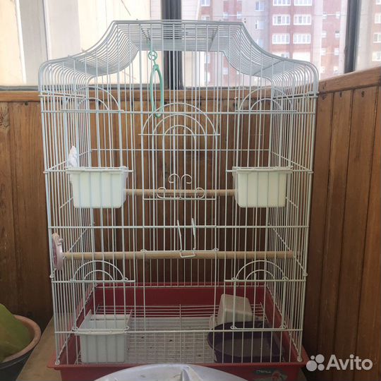 Большая клетка для птиц