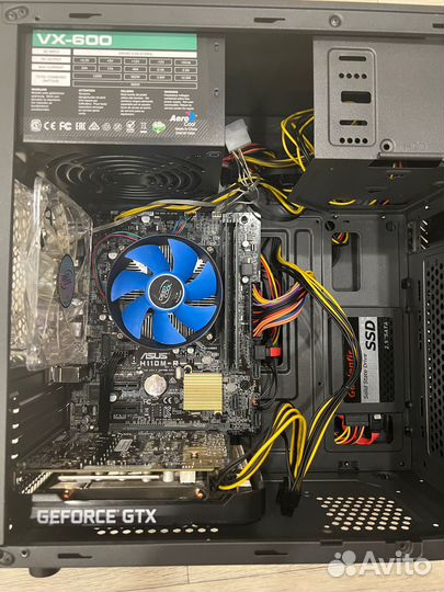 Игровой на intel i5 7400 + 1660 super + 16Гб DDR4
