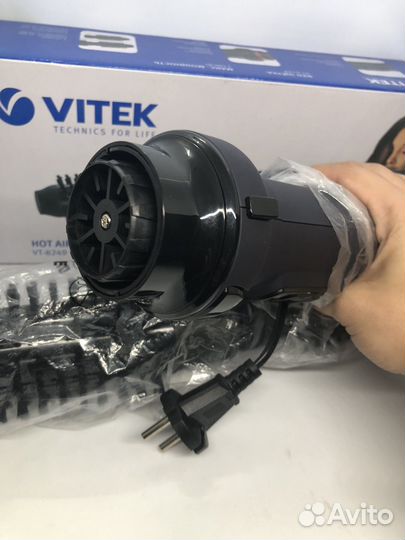 Фен щетка vitek