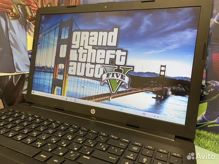 Как Новый Ноутбук HP Ryzen/Full-HD/SSD+HDD