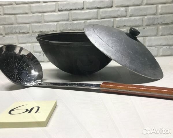 Казан чугунный 6 литров