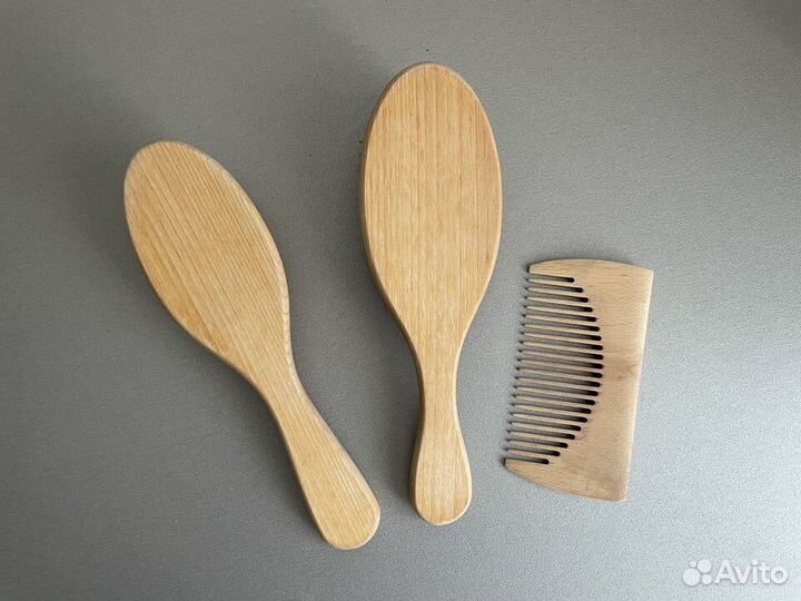 Набор расчесок из дерева W.brush Оригинал