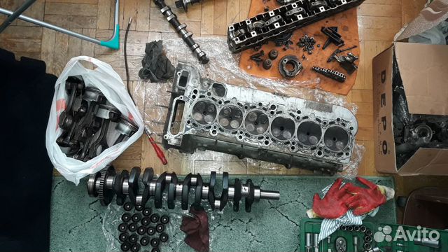 Двигатель м54б30 м52б28