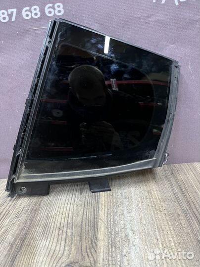 Kia stinger неподвижное стекло задней левое двери