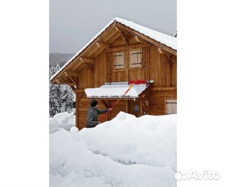 Лопата для уборки снега с крыши Wolf-Garten