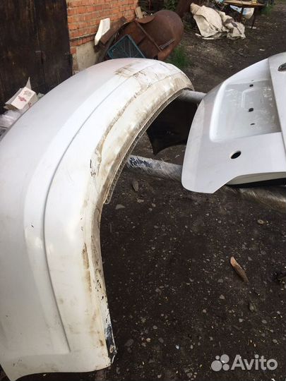 Задний бампер поло 5 дорестайлинг