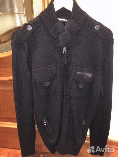 Мужская кофта на молнии