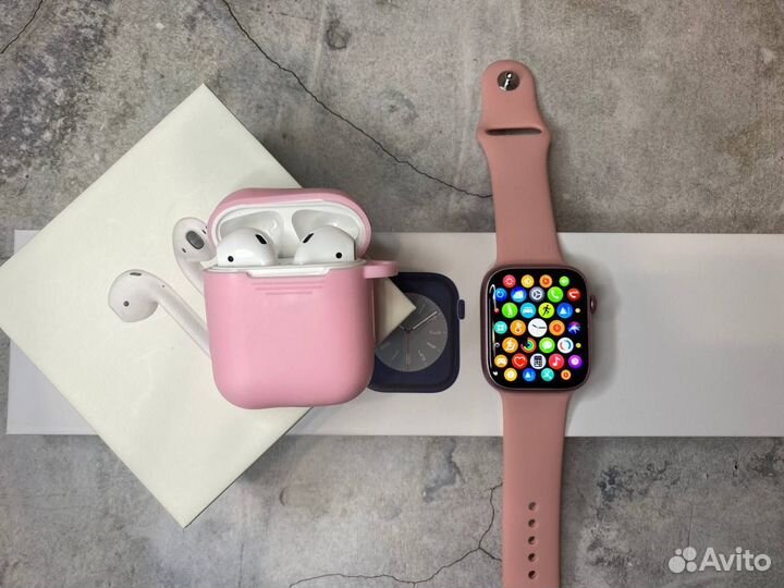 AirPods 2 + Apple Watch 9