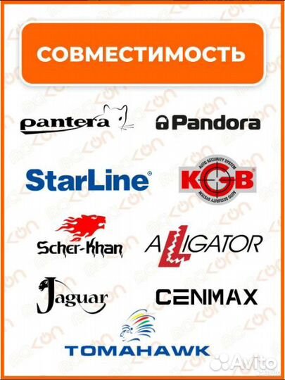 Комплект кнопок для ремонта брелоков сигнализаций