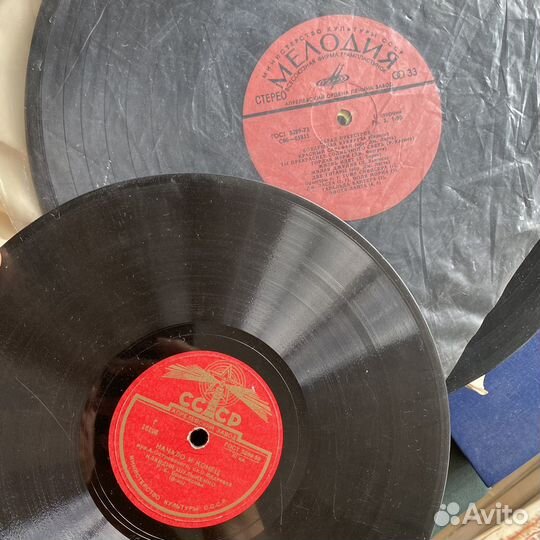 Виниловые пластинки СССР