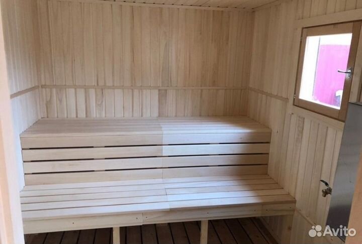 Баня перевозная 4х2.3м с доставкой