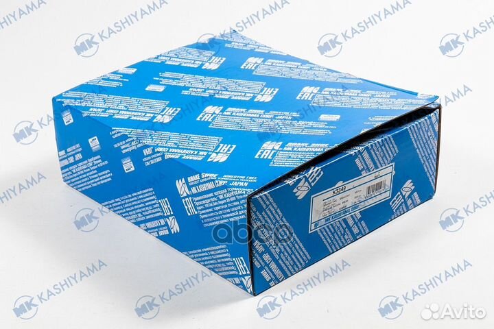 Колодки тормозные барабанные, задние K3349 MK