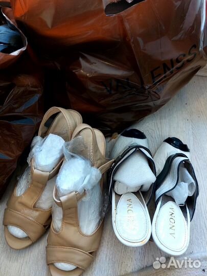 Летняя женская обувь 39 размер пакетом