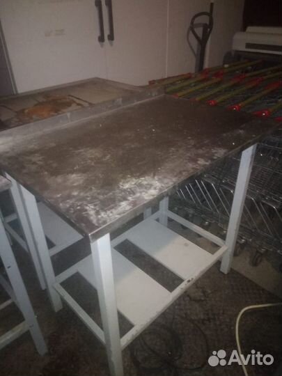 Стол производственный нержавеющая сталь