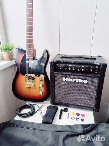 Электрогитара Ashtone telecaster +комб 15вт + к-кт купить в Санкт ...