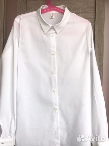Рубашка белая школьная