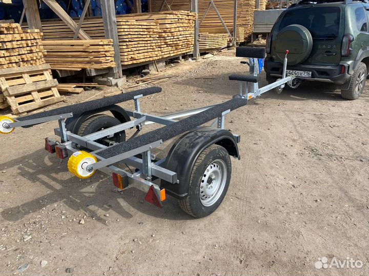 Прицеп для лодки пвх 81771С.012. установка фаркопа