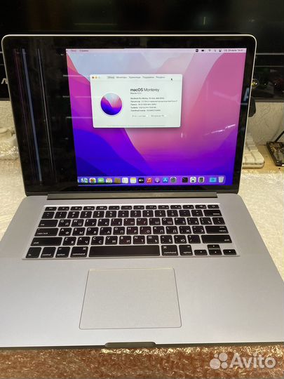 Apple macbook pro 15 mid 2015