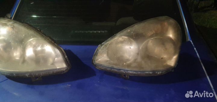 Бампера и фары
