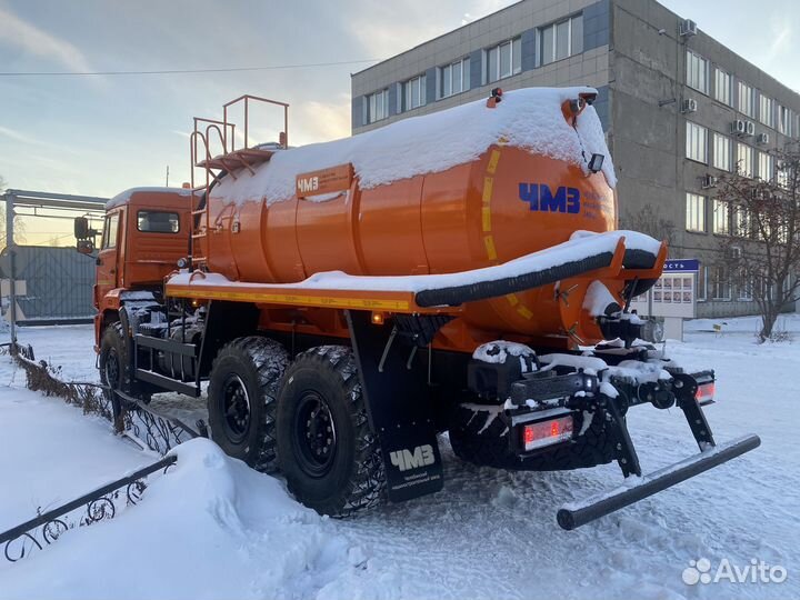 Вакуумный ассенизатор чмз ав-10 ко-510 камаз 43118
