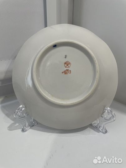 Кобальтовая сетка лфз блюдце