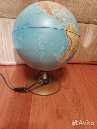 Глобус ночник