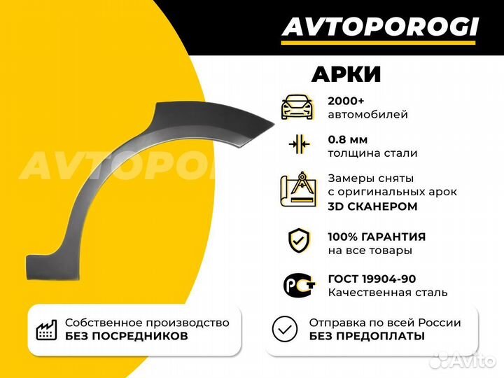 Ремонтная арка Chery QQ6 (S21)