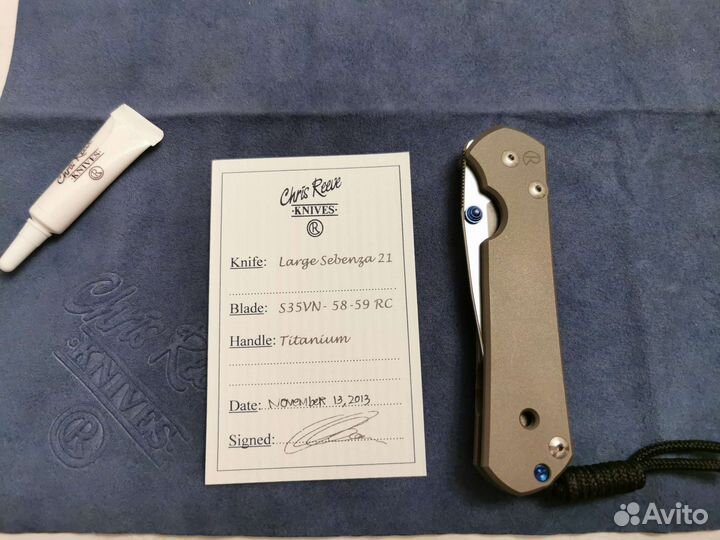 Нож Chris Reeve Large Sebenza 21