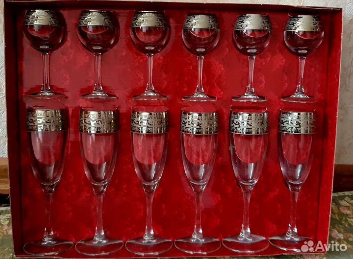 Хрустальные фужеры