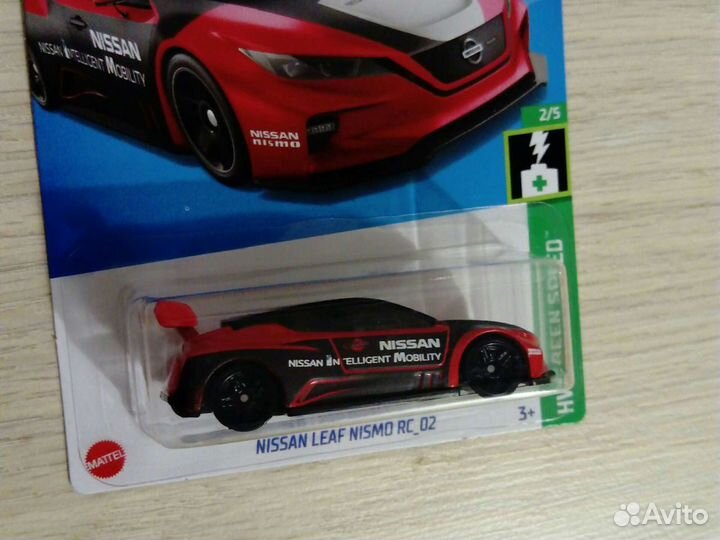 Коллекционная модель Nissan Leaf Nismo Hot Wheels