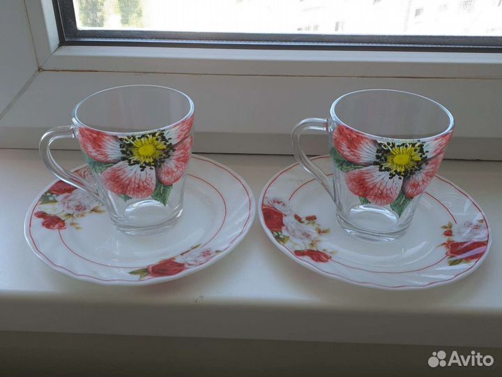 Чашка с блюдцем