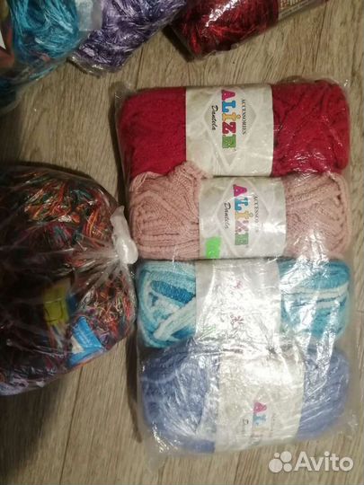 Пряжа травка