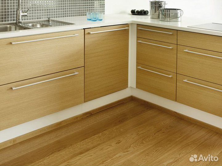 Focus Floor 1-но полосная Oak FP138 Levante laquered Паркетная доска 2000x138х14