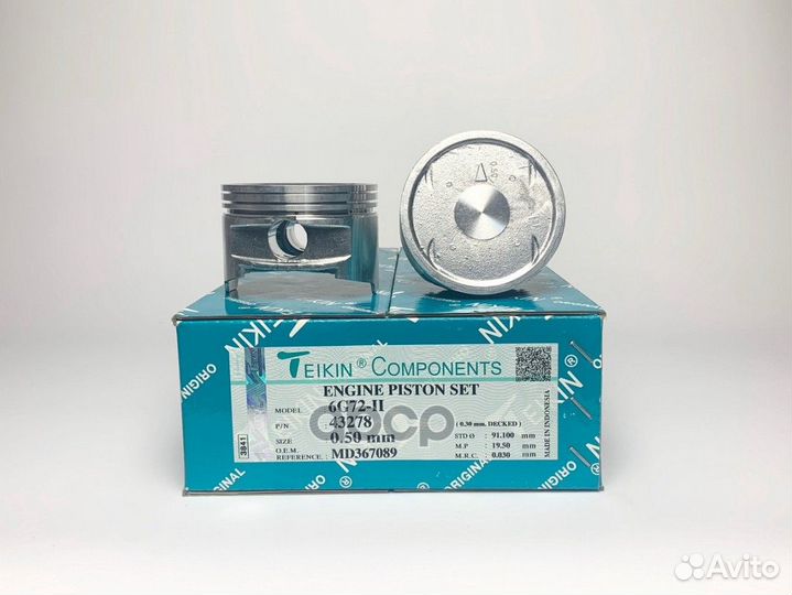 Поршни (к-т 6 шт) 050 MMC montero sport 6G72 99-03