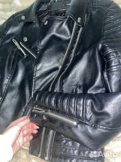 Куртка женская кожзам весна
