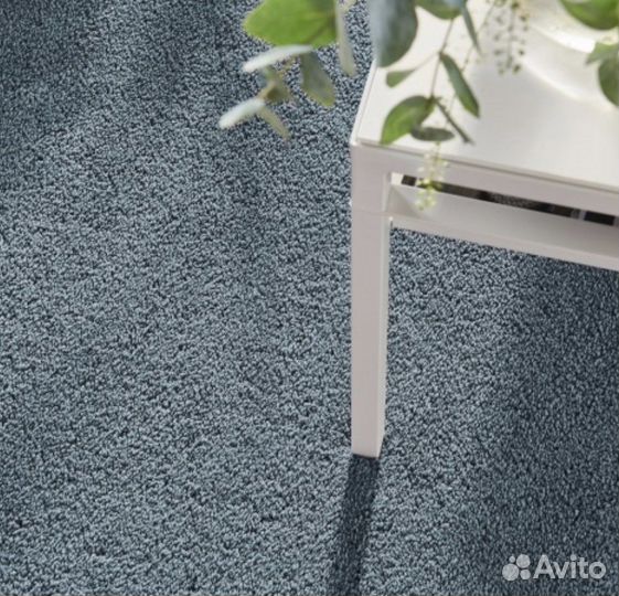 Stoense Ковер,ikea синий133x195 см