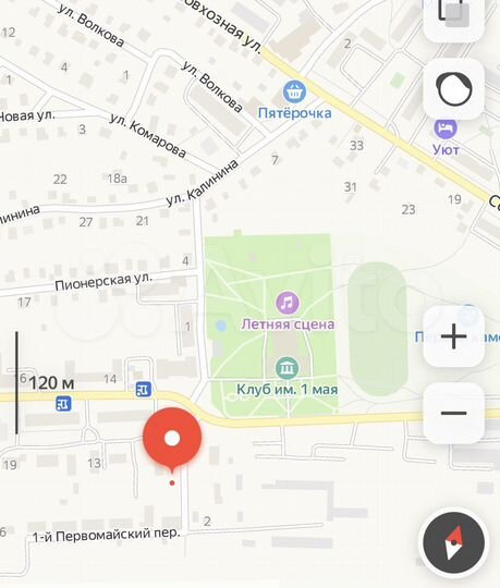 2-к. квартира, 53 м², 4/5 эт.