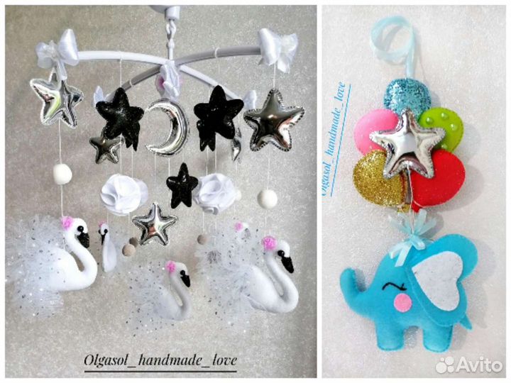 Мобили ручной работы в наличии