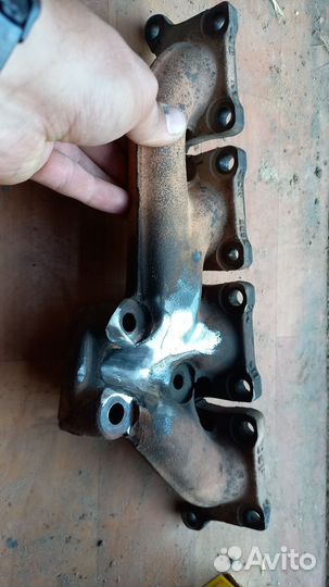 Выпускной коллектор audi a4 b7