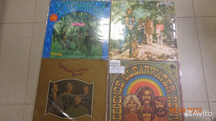 Винил изЯпонии Camel,Carpenters,Creedence, Cream