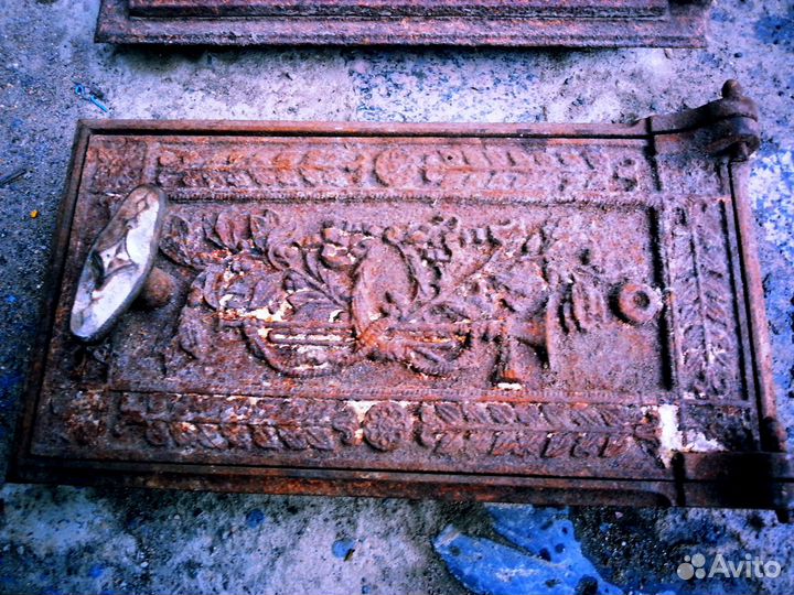 Старинные печные дверцы