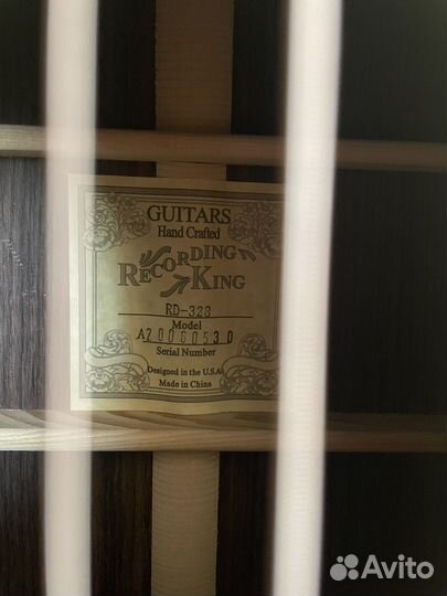 Гитара Dreadnought Recording King RD-328