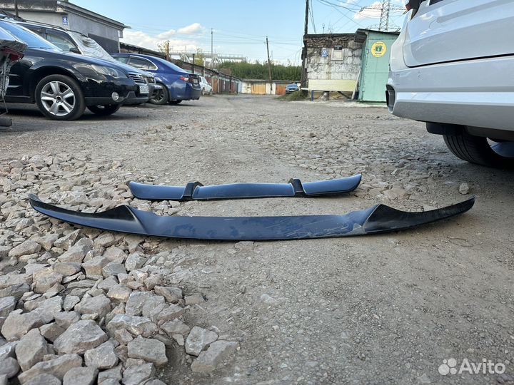 Слиттер переднего и заднего бампера BMW X5 F15