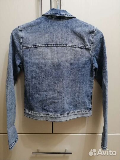 Джинсовая куртка для девочки 146 152