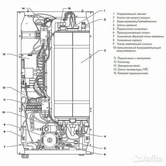 Котел электрический Vaillant eloblock VE 9 (9 кВт)