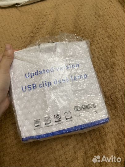 Лампа лупа настольная